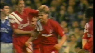 Everton 1 Liverpool 1 28/12/1991