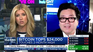 Tom Lee from Fundstrat on Closing Bell CNBC.