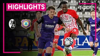 SC Freiburg II - FC Erzgebirge Aue | Highlights 3. Liga | MAGENTA SPORT