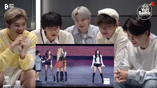 BTS Reaction About Video:" BLACKPINK JEALOUS MOMENTS [KPOP BLACKPINK] "😝FAN MAKE FAKE VIDEO😀