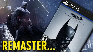 Batman: Arkham Origins is getting a REMASTER...