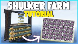 Minecraft EASY Shulker Farm Tutorial! 1.20+ (80+ Shells P/H)