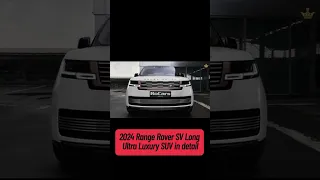 Inside the Ultimate Luxury SUV! 🚘💎2024 Range Rover SV Long! #shorts #short