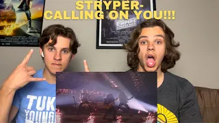 Twins React To Stryper- Calling On You!!!!
