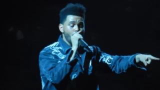 The Weeknd SINGING WITH HIS BEAUTIFUL VOICE HD (live at Barclays Center - Brooklyn 6/7/2017)