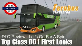 Fernbus Coach Simulator | Top Class DD DLC | First Looks