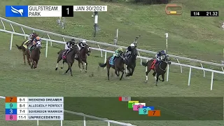 Gulfstream Park Carrera 1 - 30 de Enero 2021