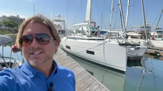 Available Now 2022 Bavaria C 45 Sailboat Offshore Cruising yacht walkthrough review By Ian Van Tuyl