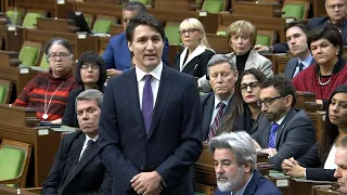 Trudeau responds to Scheer’s resignation in House of Commons