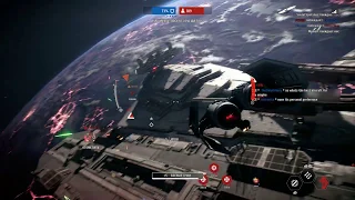 STAR WARS Battlefront II EPIC SPACE BATTLE