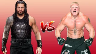 Roman Reigns vs. Brock Lesnar match | Gameplay