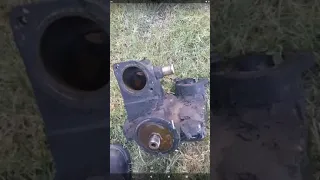 water pump 09 Volvo truck D 12 motor is a butt turbo teeth r messed up that will be next