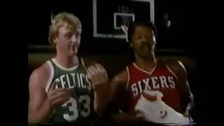 Converse Commercial with Larry Bird and Dr. J (1985)