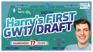 Ranked 34k! FPL Harry's First (Threemium!) GW17 FPL Draft | Fantasy Premier League 22/23