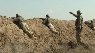 U.S. Military Advisors Train Iraqi Forces