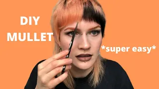 How I cut my mullet myself