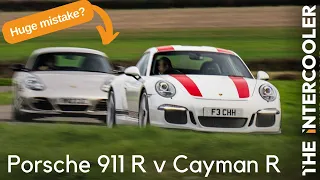 Porsche royalty! Is the 911 R really worth TEN TIMES more than the Cayman R?