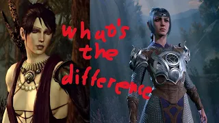 An interesting comparison between Dragon Age and Baldur's Gate 3's companions