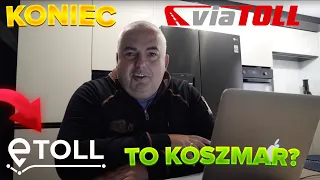 e-TOLL zamiast viaTOLL’a czyli HORROR dla tysięcy kierowców pojazdów o DMC powyżej 3500Kg