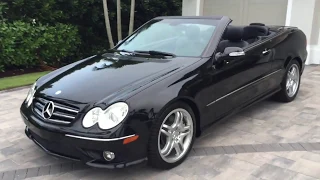 2008 Mercedes Benz CLK550 Cabrio Review and Test Drive by Bill - Auto Europa Naples