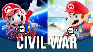 Super Mario Galaxy vs Super Mario Sunshine | Slightly Civil War