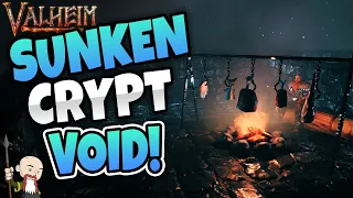 HOW TO get to the VOID outside the SUNKEN CRYPTS! No Mods Needed! - Valheim Tips & Tricks