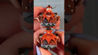 SCOTLAND FOREVER Stoick Toothless Dance Meme How To Train Your Dragon #polymerclay