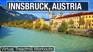 City Walks 4k - Innsbruck, Austria Walking Tour and Virtual Treadmill Walk