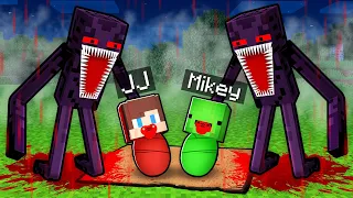 Baby Maizen and Mikey Was Adopted by SCARY ENDERMAN FAMILY in Minecraft! - Parody Story(JJ TV)