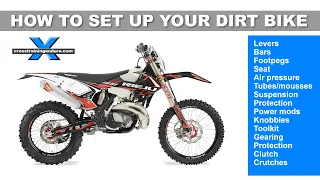 How to set up your dirt bike! 12 important tips︱Cross Training Enduro