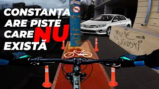 Constanța are multe piste care nu există - BICICLIST ÎN ROMÂNIA EP. 1