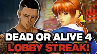 Trying To Hold Onto My Streak In DOA4 Online!