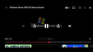 Windows Server 2003 UK Startup Sounds (2003)