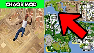 DESAFIO: CRUZAR TODO O MAPA DO GTA COM O CHAOS MOD ATIVADO *consegui?*