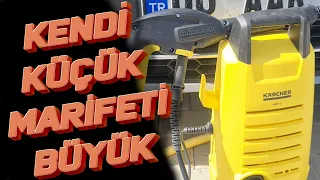 Karcher khp1 en ucuz oto yıkama makinesi ile aracımı ve bahçemi temizledim yeterlimi ?