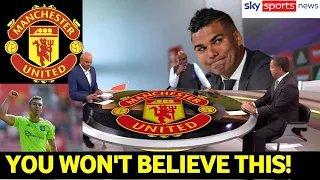 URGENT! 💄💄💄CASEMIRO MAKES BOMBASTIC REVELATIONS ABOUT HIS FUTURE AT MAN UNITED! MAN UNITED NEWS