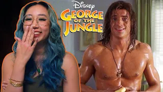 **GEORGE OF THE JUNGLE** is about a himbo and his sugar mama!! MOVIE COMMENTARY