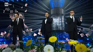 Gemelli di Guidonia - Il Volo cantano " Grande amore " - Tale e Quale Sanremo 18/02/2023