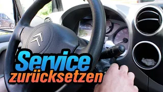 Service zurücksetzen Citroen Berlingo | Alex Allround Service