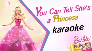 You Can Tell She's A Princess - Karaoke Instrumental (Barbie Princess Charm School)