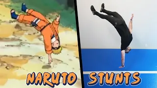 Stunts from Naruto In Real Life (Parkour, Sasuke)