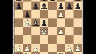 Amazing chess game known as: The skewer lure