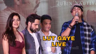 Jubin Nautiyal LIVE Singing LUT Gaye infront of Emraan Hashmi and Yukti Thareja