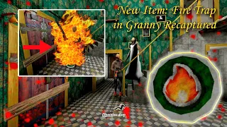 Granny Recaptured v1.1.5 in Granny 5 Atmosphere With New Item - Fire Trap (New Update)