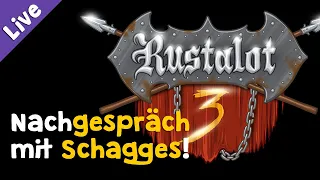 Rustalot 3: Nachgespräch mit @Schagges (Livestream-Aufzeichnung)