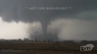 04-12-2022 Palmer, Iowa Strong Tornado Close Range