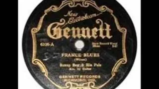 Sunny Boy & His Pals  France Blues   Gennett 6106,  Black Patti 8001