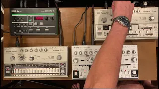 TD-3 with TB-303 and TR-606