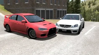 Realistic Car Crashes 10 - BeamNG Drive