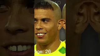 Ronaldo Nazario Evolution